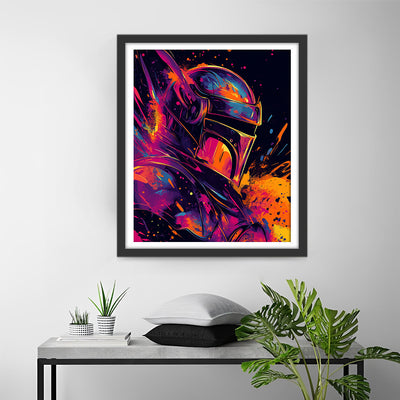 Space Marine Coloré Broderie Diamant