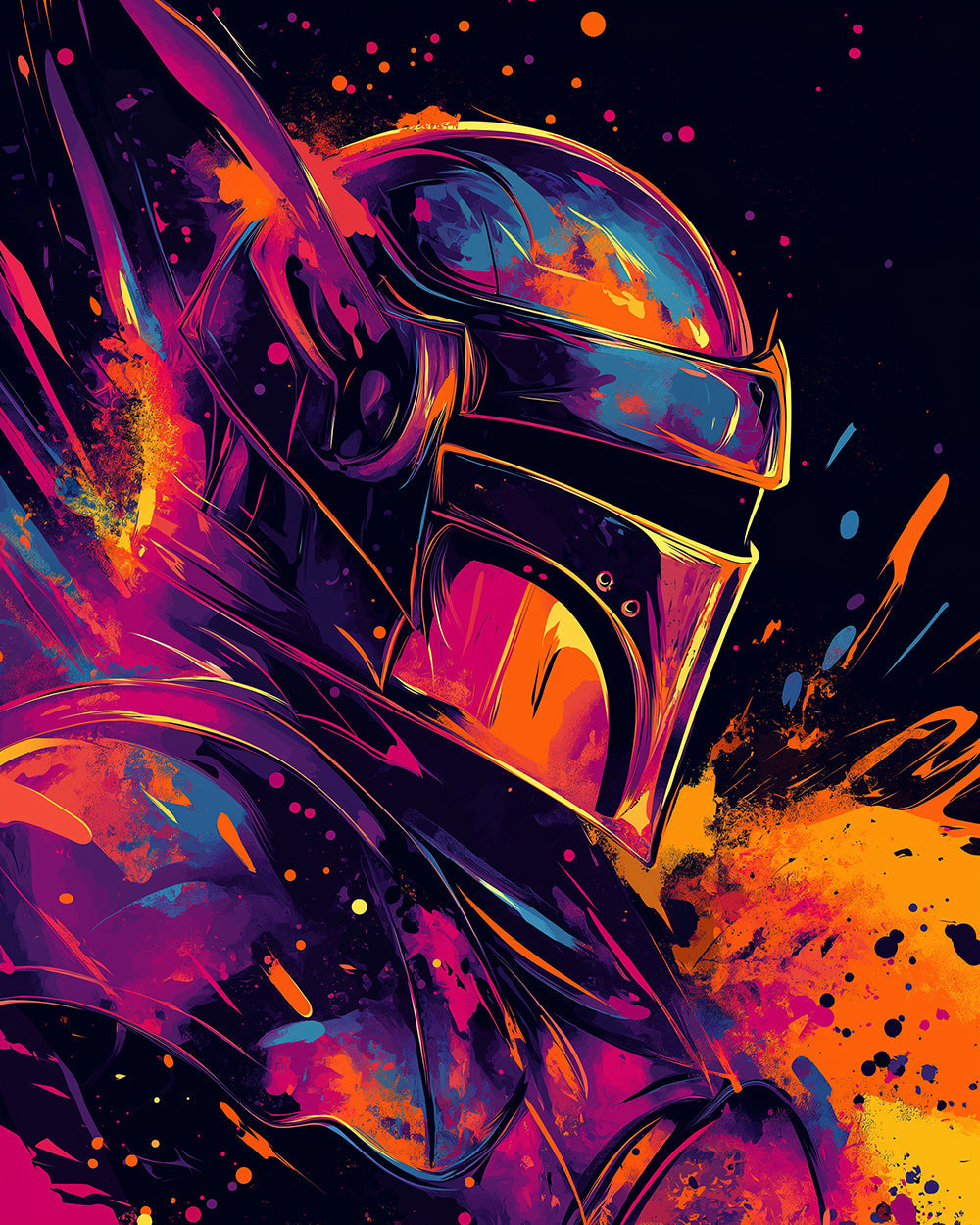 Space Marine Coloré Broderie Diamant