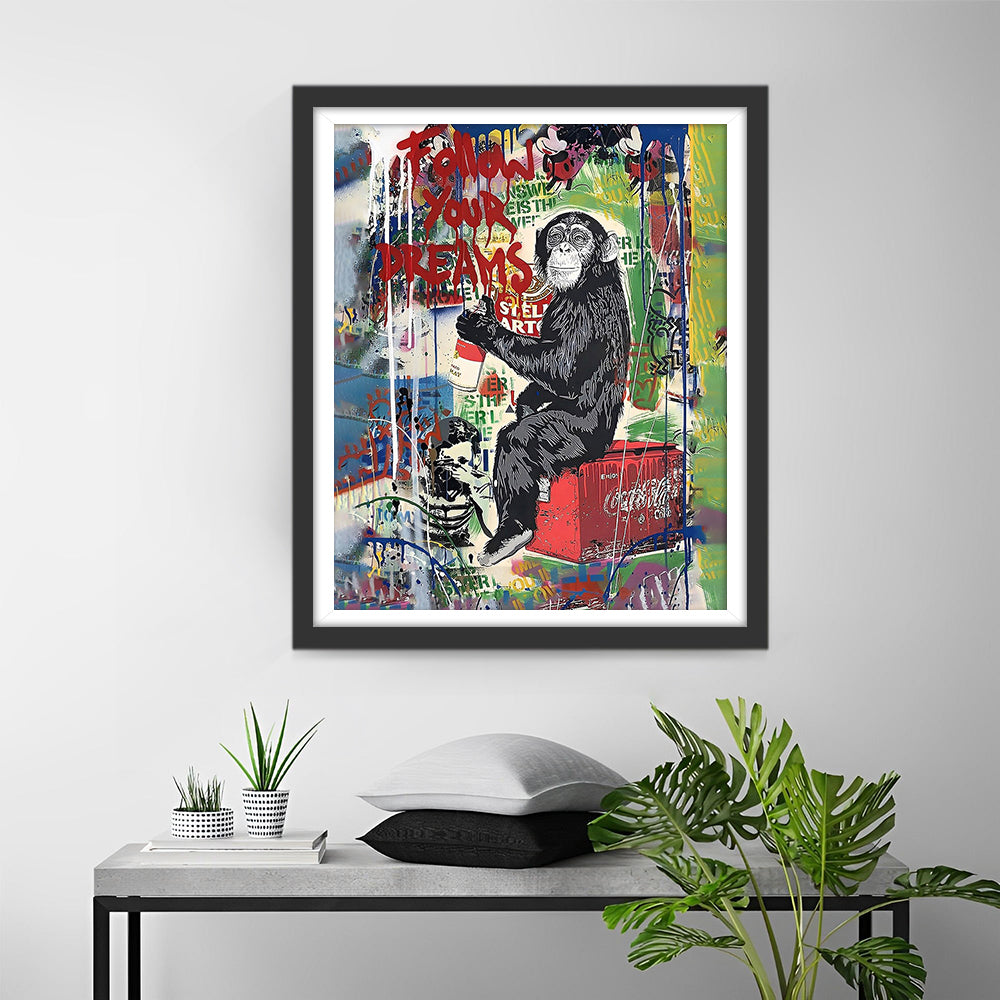 Suis Tes Rêves Broderie Diamant