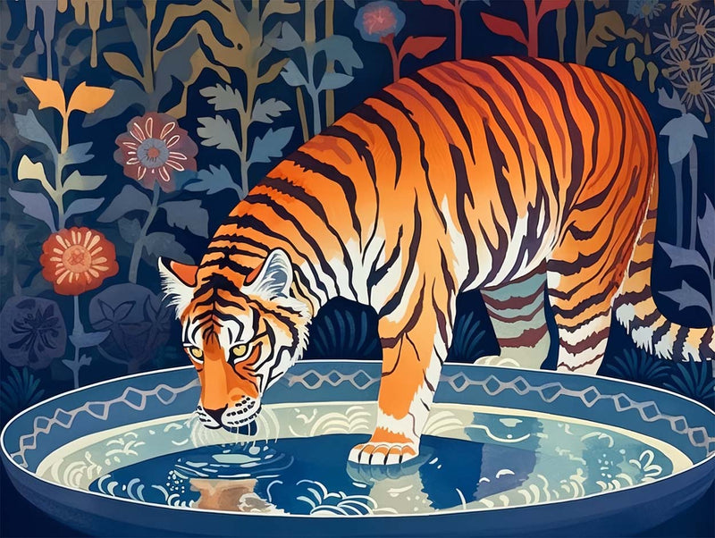 Tigre Buvant de l&