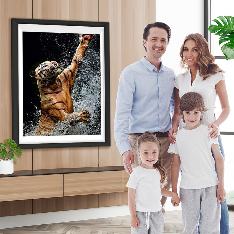 Tigre Jouant avec l&