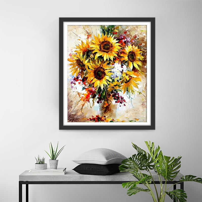 Tournesol en Style Peinture à l&