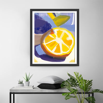Une Moitie d'Orange Broderie Diamant