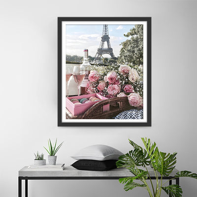 Vacances à Paris Broderie Diamant