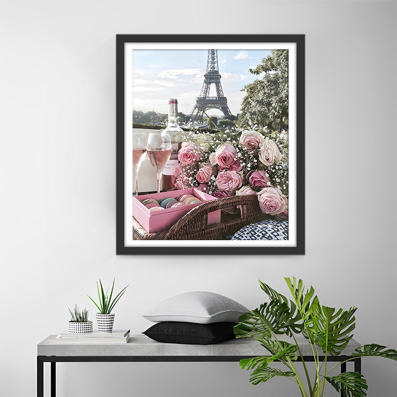 Vacances à Paris Broderie Diamant