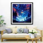 Vaste Ciel Étoile Broderie Diamant