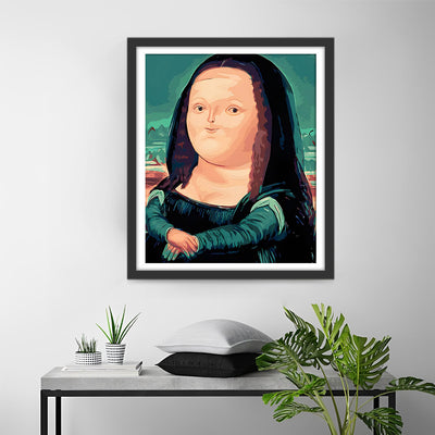 Version Q de Mona Lisa Broderie Diamant