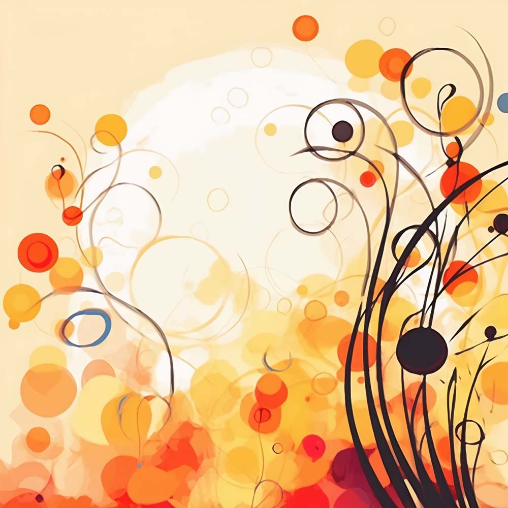 Vignes de Fleurs Tordues Broderie Diamant