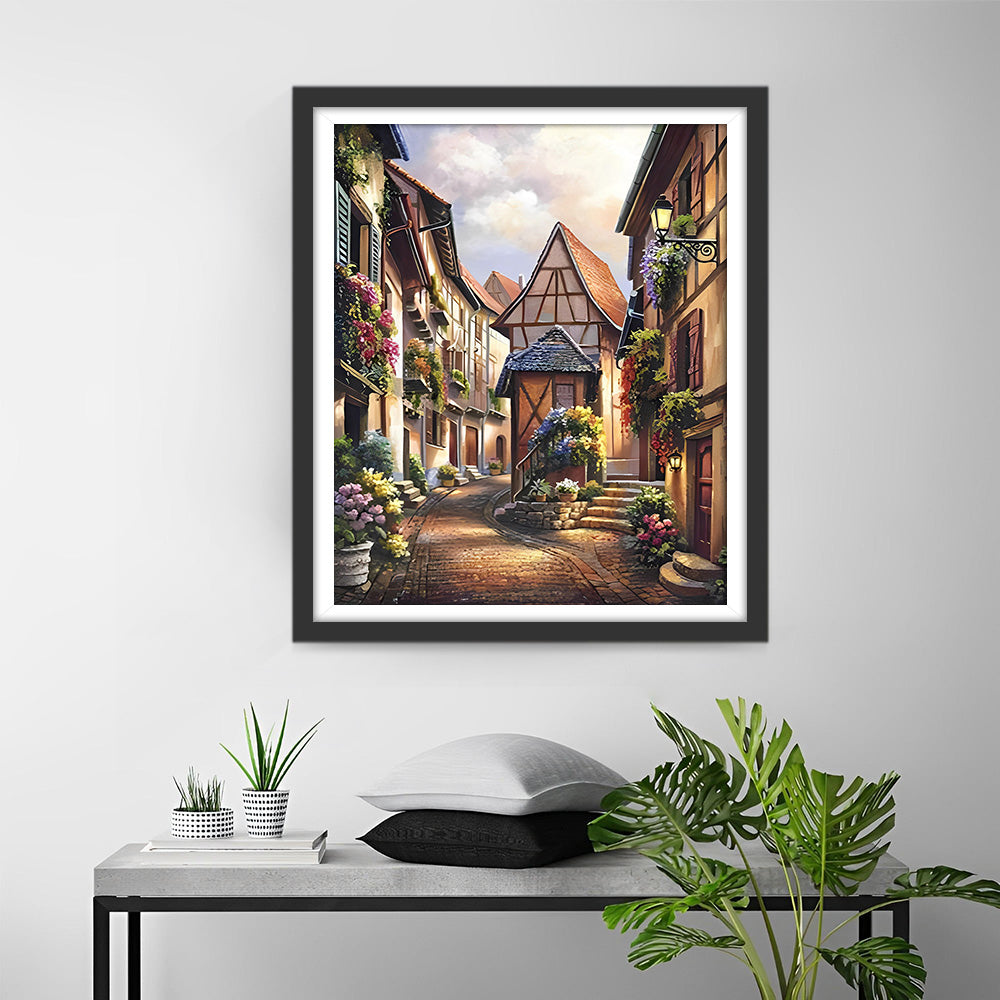 Ville Europeenne Paisible Broderie Diamant