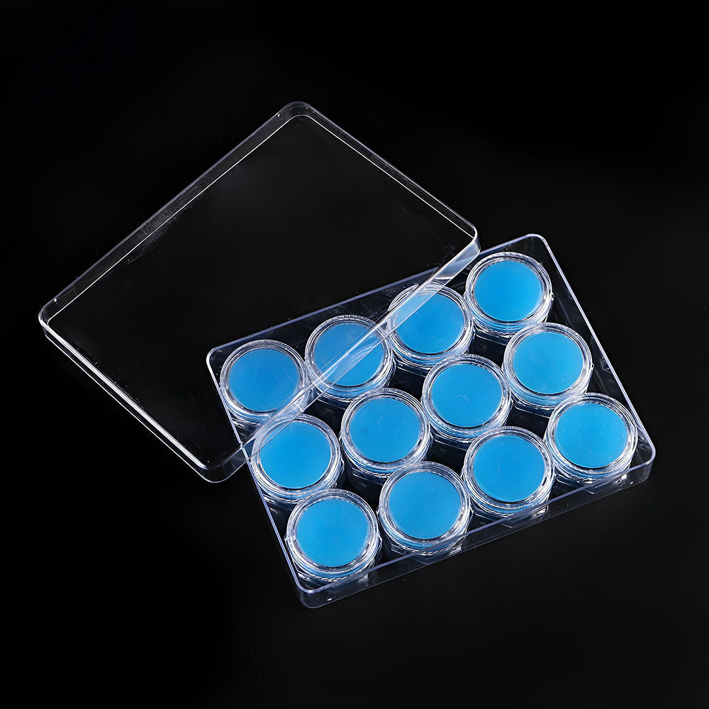 Broderie Peinture Diamant-36 Plaques de Cire/12 Pots