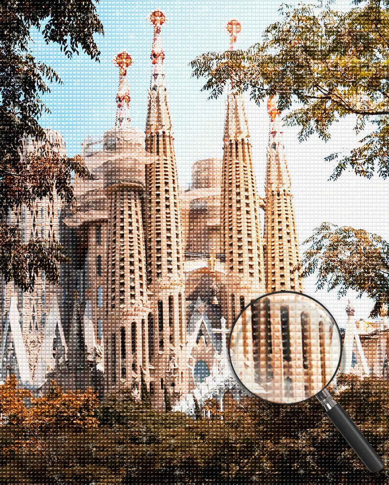 La Sagrada Família Broderie Diamant
