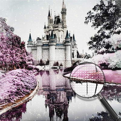 Le Château de Disney Broderie Diamant