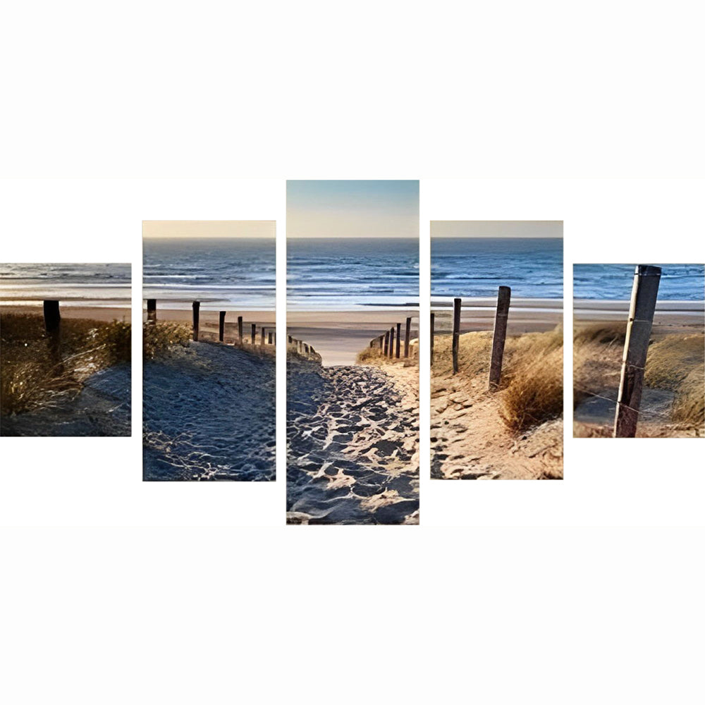 Le Chemin de Plage 5 Partie Broderie Diamant