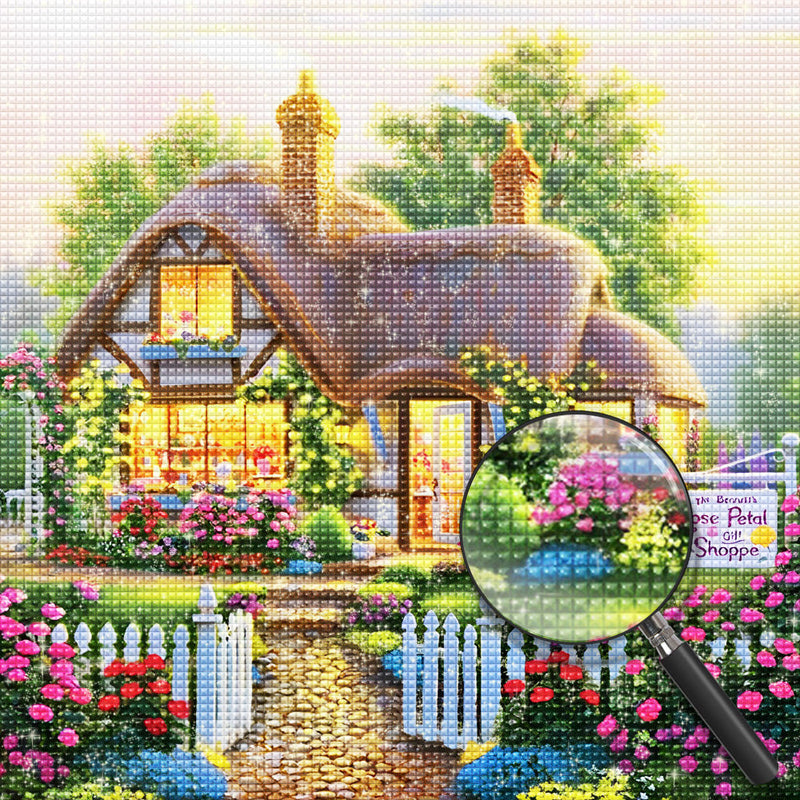 Mignonne Petite Maison Broderie Diamant