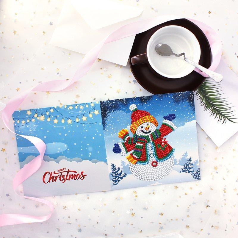 Carte de Noël Intéressante | 8 Pièces