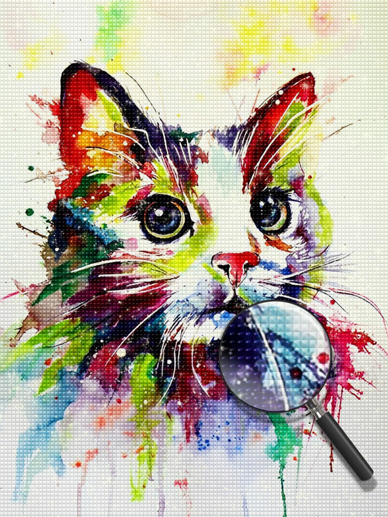 Chat en Peinture à l&