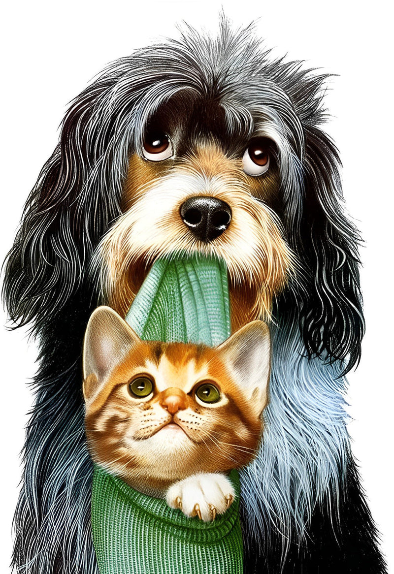 Chien Animal Broderie Diamant DPDOGH175