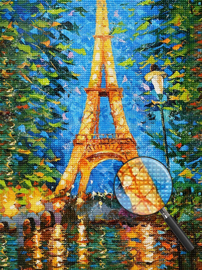 Eiffel de Peinture à l'Huile Broderie Diamant