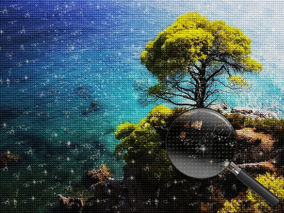 L'Arbre et la Mer Broderie Diamant