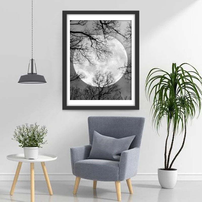 Ciel étoilé Paysage Broderie Diamant DPSKYH171