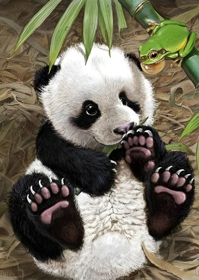 Panda Animal Broderie Diamant PANDANH4