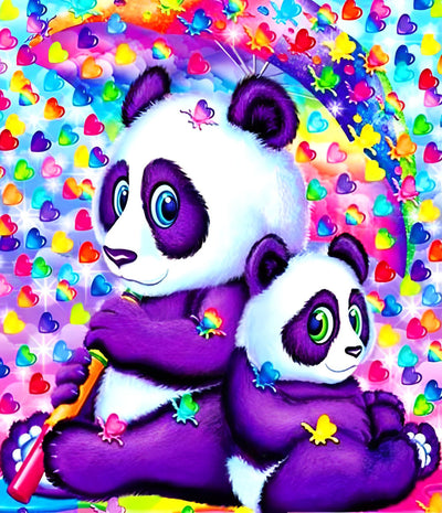 Panda Animal Broderie Diamant PANDANH7