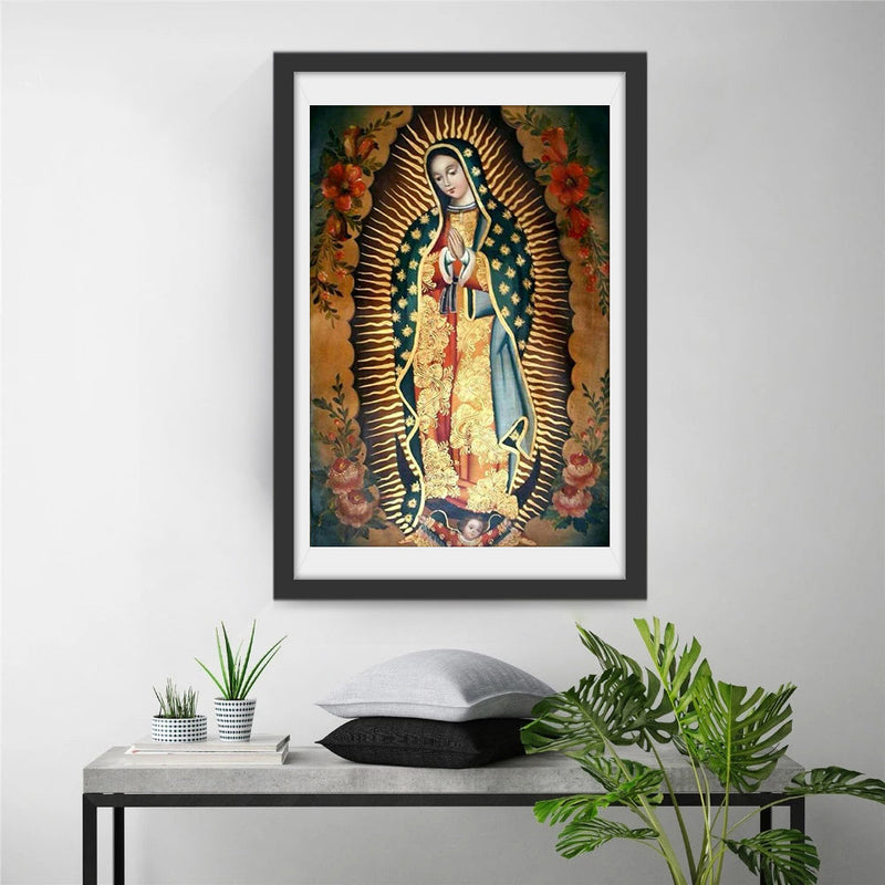 Notre-Dame de Guadalupe Broderie Diamant