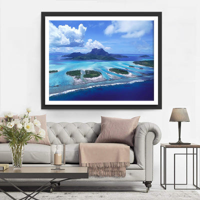 Mer et Iles Broderie Diamant
