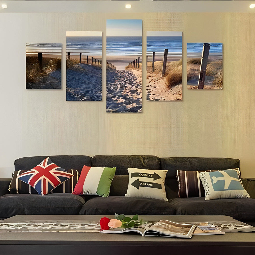 Le Chemin de Plage 5 Partie Broderie Diamant