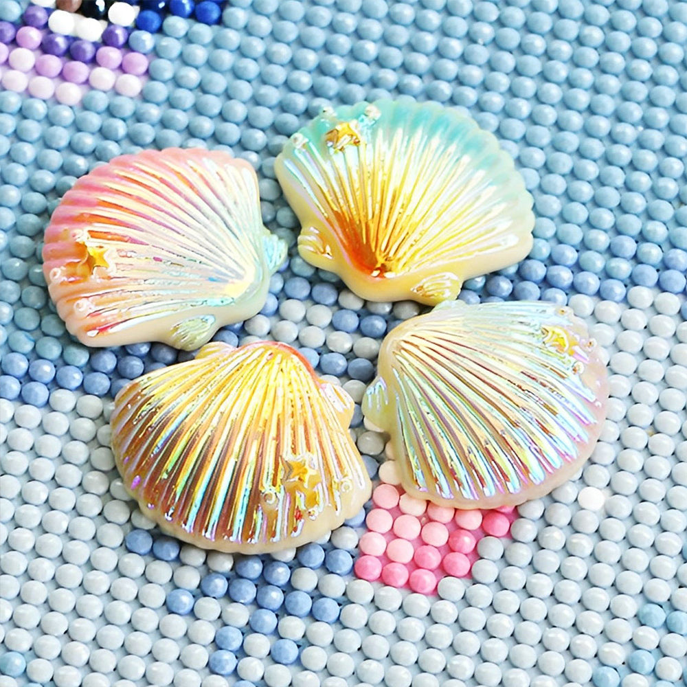 1pc Localisateur de Peinture Couverture en Forme de Coquillage