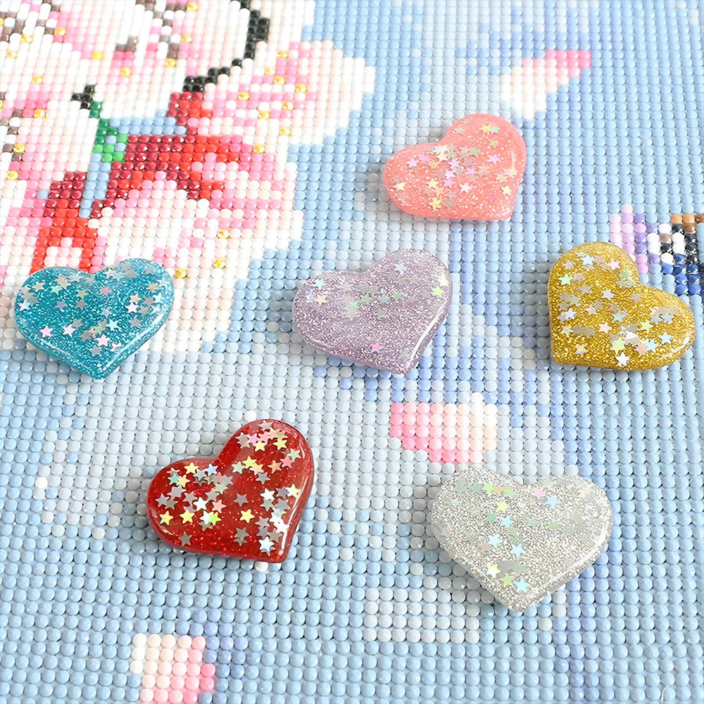 1pc Localisateur de Peinture Couverture en Forme de Cœur