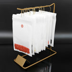 Ensemble de Supports de Rangement avec Anneau de Suspension et Sacs Ziplock