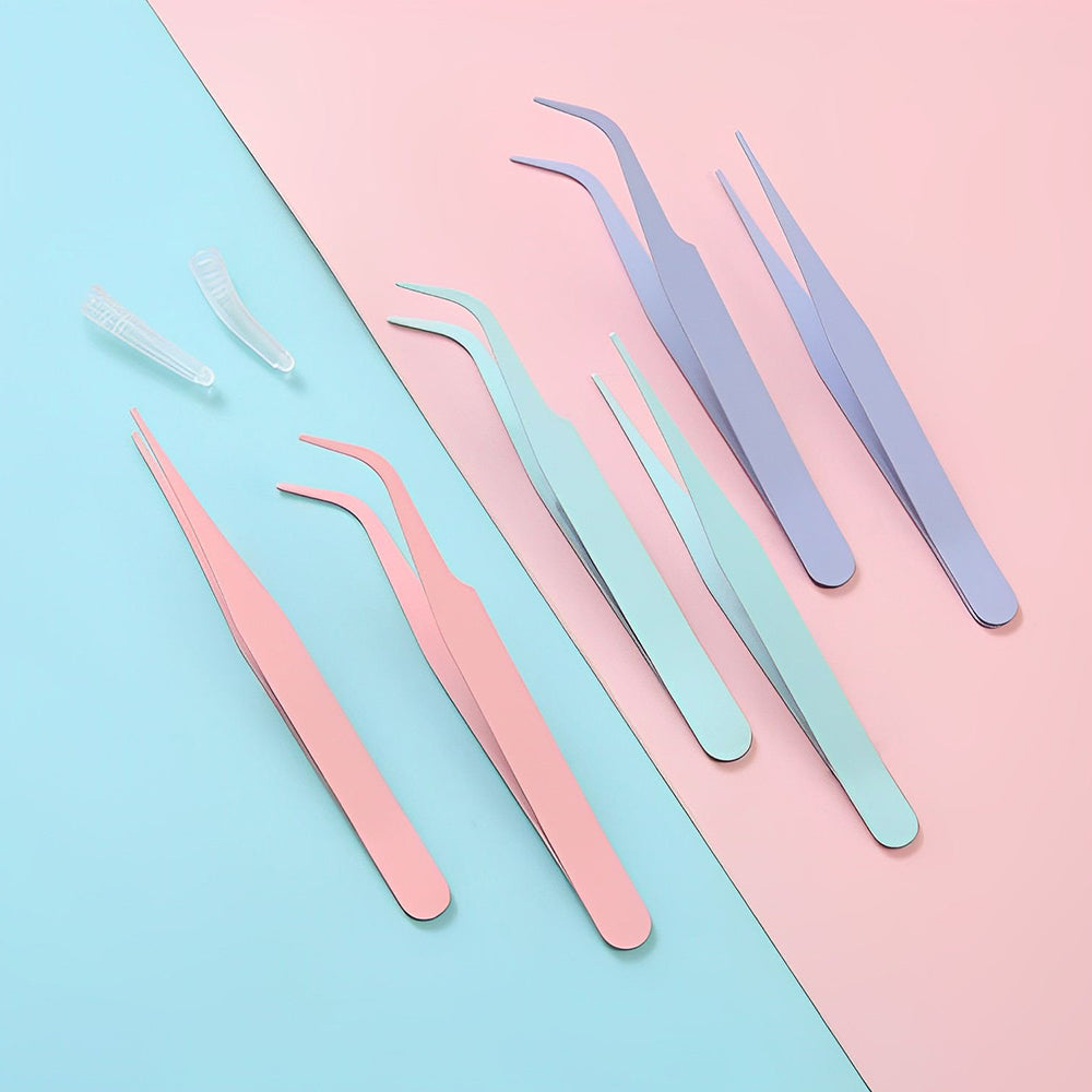 Broderie Peinture Diamant-Pincettes à Couleur Macaron