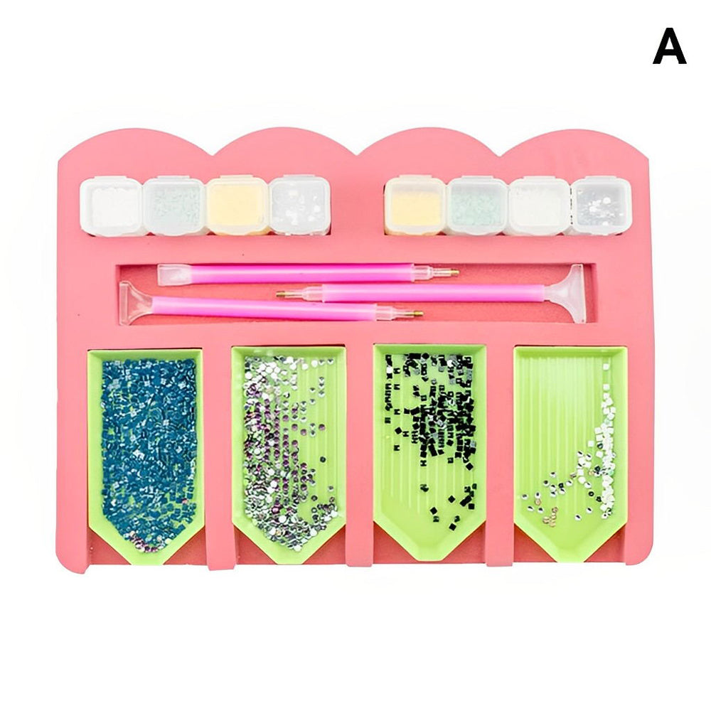 Plateau Organisateur pour Accessoires de Peinture à Strass TOOL027