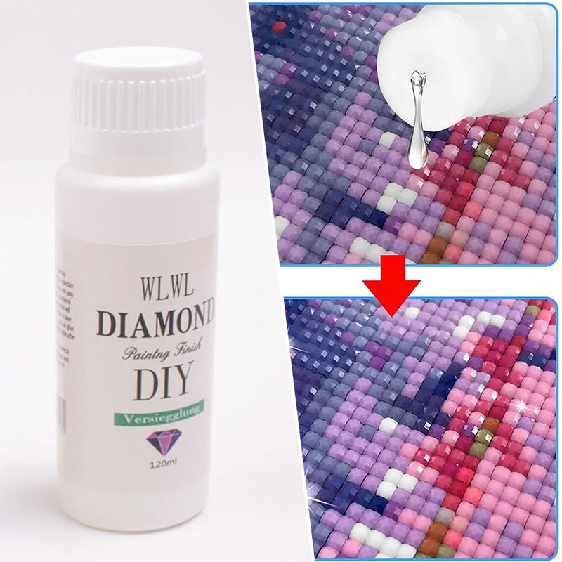 Broderie Peinture Diamant-120ML Colle de Scellement TOOL040