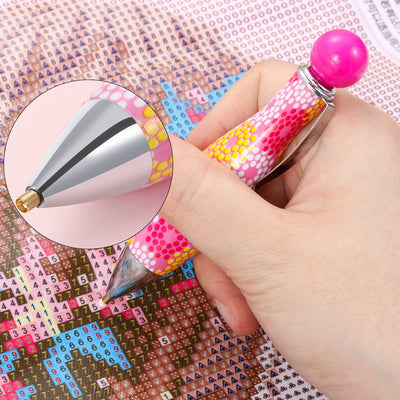 Broderie Peinture Diamant-Stylo de Perçage en Forme de Boule de Bowling