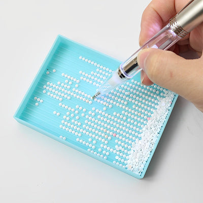 Broderie Peinture Diamant- Stylo de Perçage avec LED