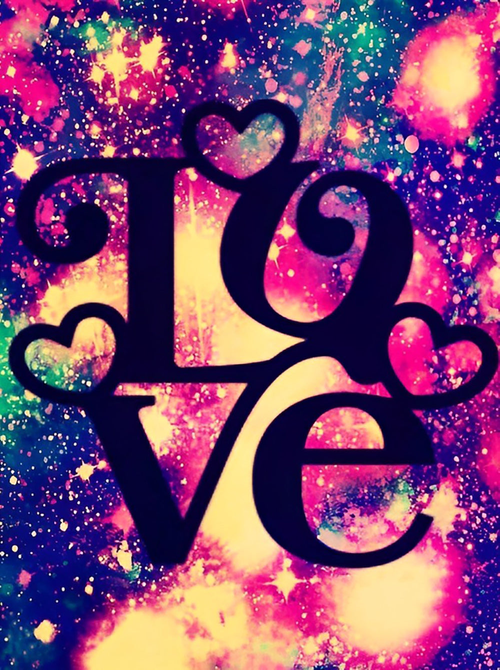 Amour et Ciel Fantastique Broderie Diamant