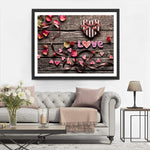 Amour et Cœur Broderie Diamant