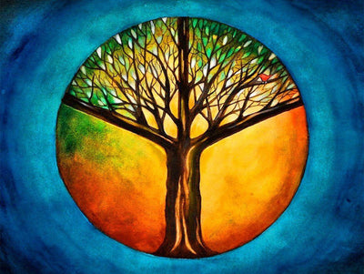 Arbre Artistique Broderie Diamant