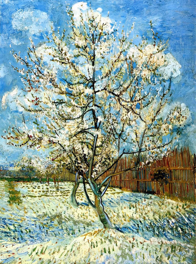 Arbre de Neige Dessiné Broderie Diamant