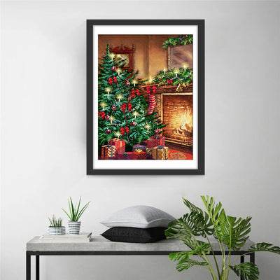 Arbre de Noël Broderie Diamant