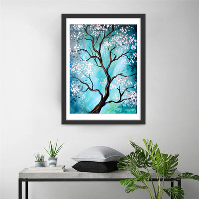 Arbre de Prunier Broderie Diamant
