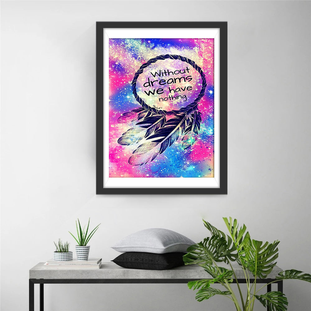 Attrape-Rêves Broderie Diamant