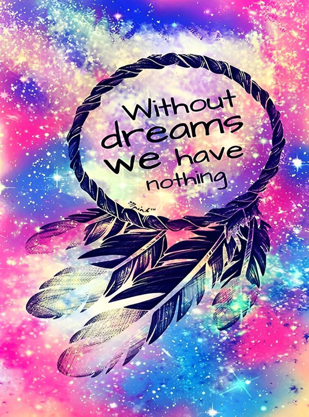 Attrape-Rêves Broderie Diamant