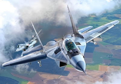 Avions de Chasse Broderie Diamant