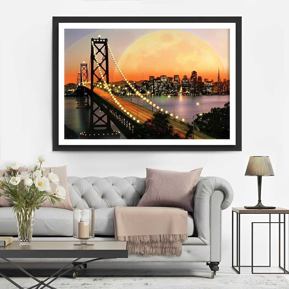 Bay Bridge Broderie Diamant