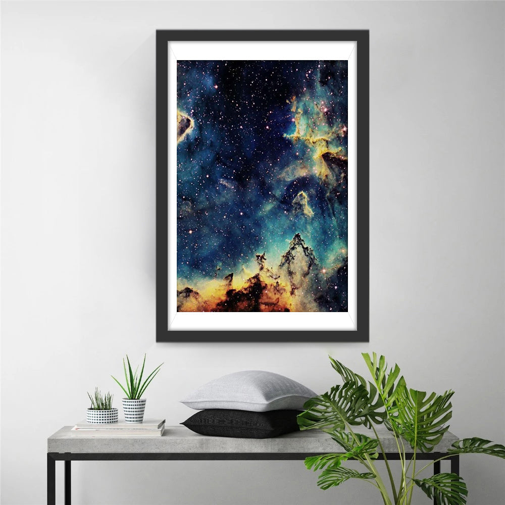 Beau Ciel Etoilé Broderie Diamant