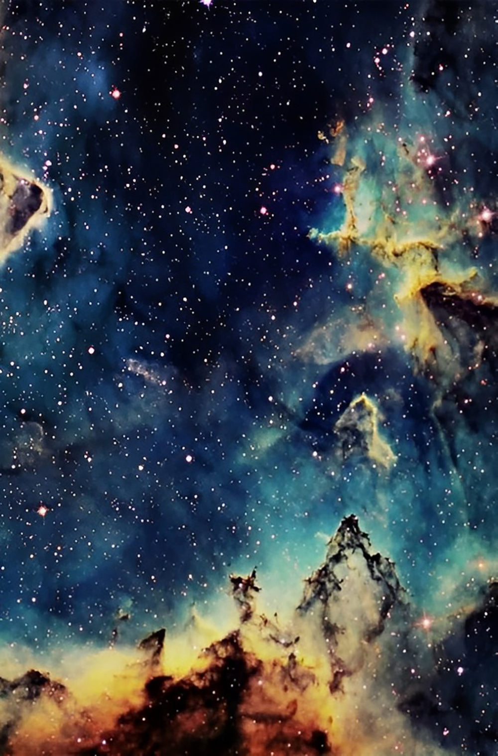 Beau Ciel Etoilé Broderie Diamant