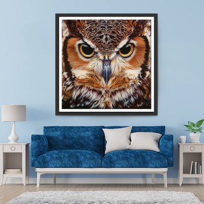 Beau Hibou Broderie Diamant